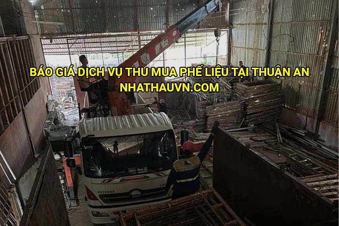 Báo giá dịch vụ thu mua phế liệu tại Thuận An