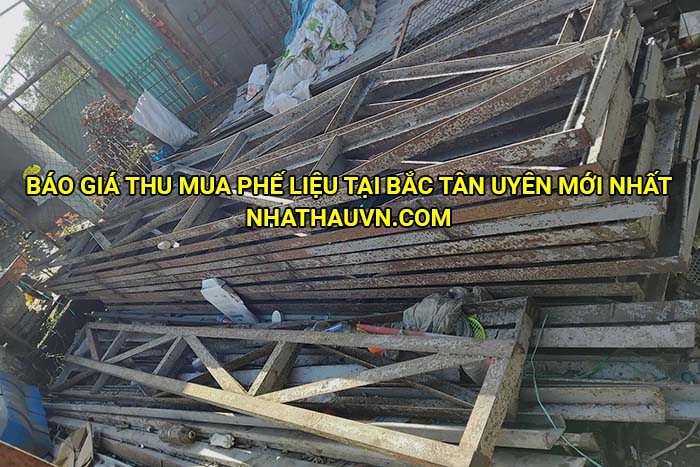 Báo giá thu mua phế liệu tại Bắc Tân Uyên mới nhất