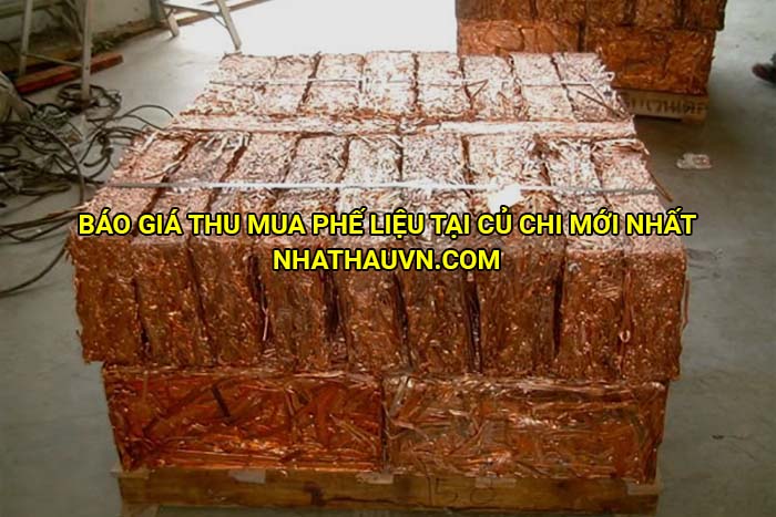 Báo giá thu mua phế liệu tại Củ Chi mới nhất