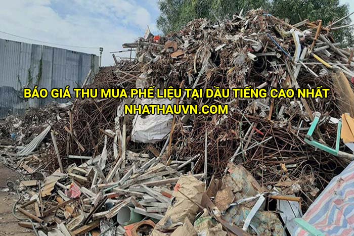 Báo giá thu mua phế liệu tại Dầu Tiếng cao nhất