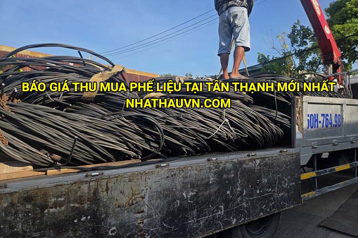 Báo giá thu mua phế liệu tại Tân Thạnh mới nhất