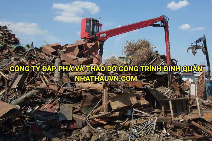 Công ty đập phá và tháo dỡ công trình Định Quán