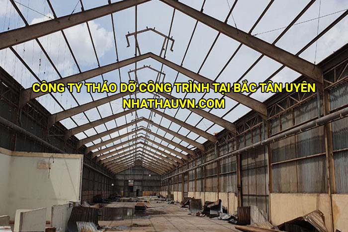 Công ty tháo dỡ công trình tại Bắc Tân Uyên