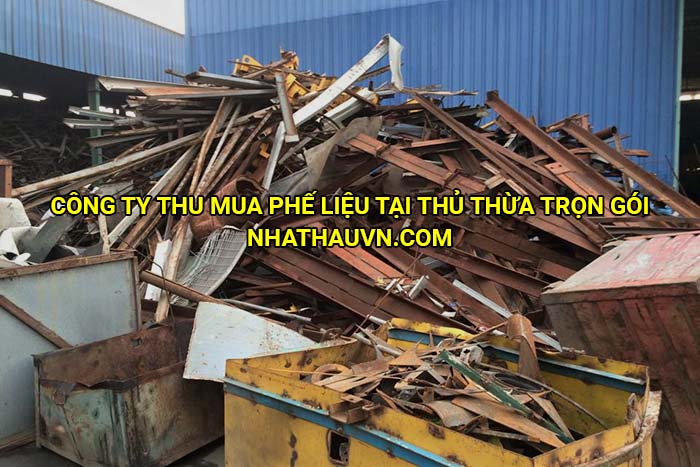Công ty thu mua phế liệu tại Thủ Thừa trọn gói