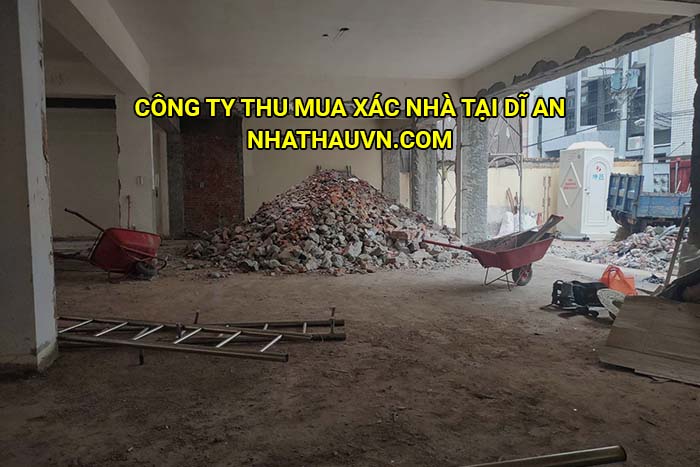 Công ty thu mua xác nhà tại Dĩ An
