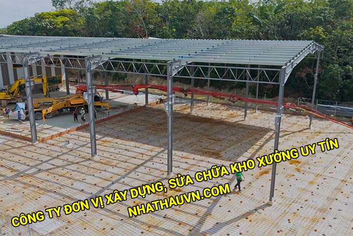 Công ty đơn vị xây dựng, sửa chữa kho xưởng uy tín