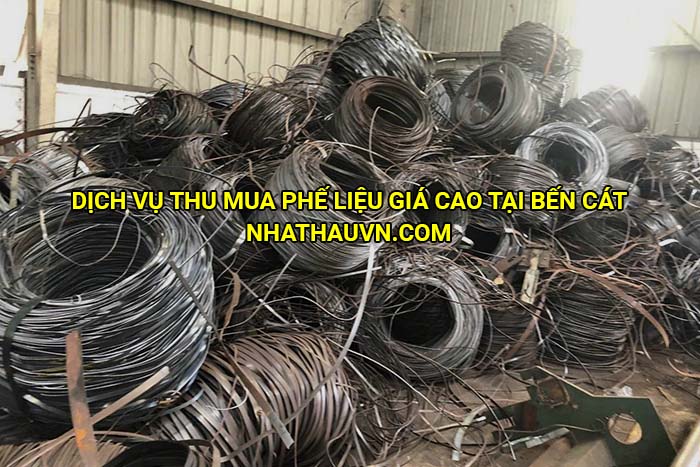 Dịch vụ thu mua phế liệu giá cao tại Bến Cát