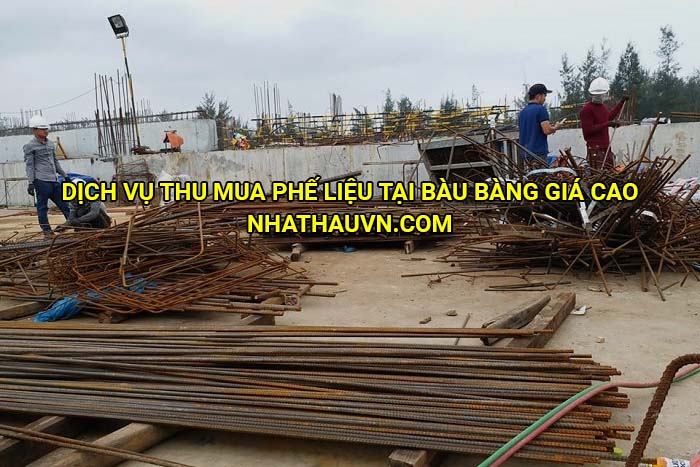 Dịch vụ thu mua phế liệu tại Bàu Bàng giá cao