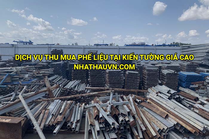 Dịch vụ thu mua phế liệu tại Kiến Tường giá cao