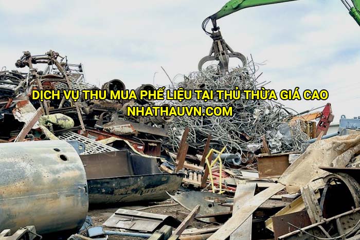 Dịch vụ thu mua phế liệu tại Thủ Thừa giá cao