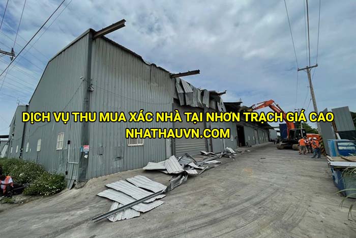Dịch vụ thu mua xác nhà tại Nhơn Trạch giá cao