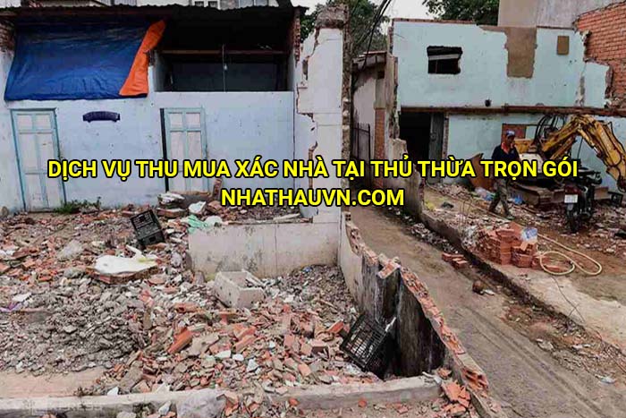 Dịch vụ thu mua xác nhà tại Thủ Thừa trọn gói