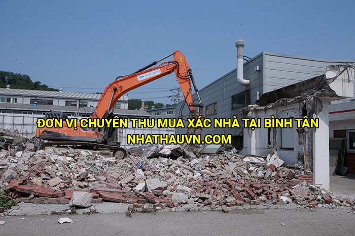 Đơn vị chuyên thu mua xác nhà tại Bình Tân