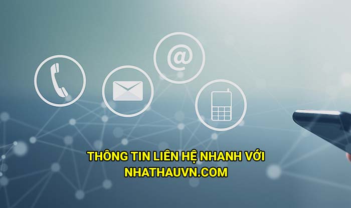 Thông tin liên hệ nhanh với Nhathauvn.com