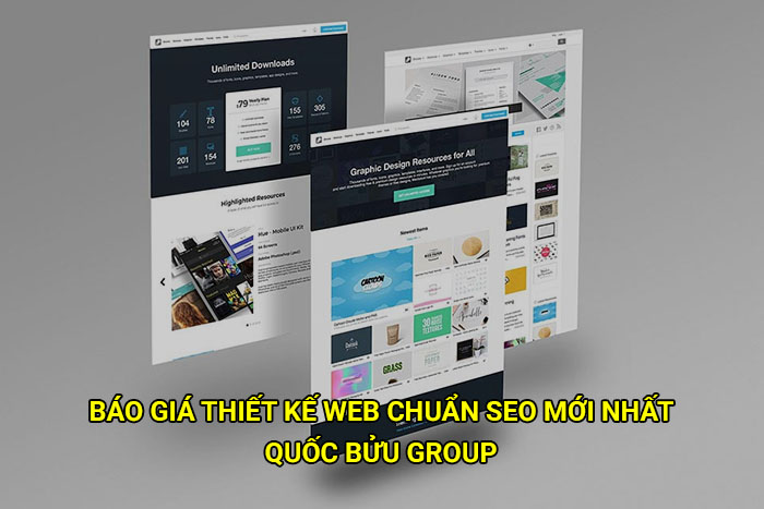 Báo giá thiết kế web chuẩn SEO mới nhất
