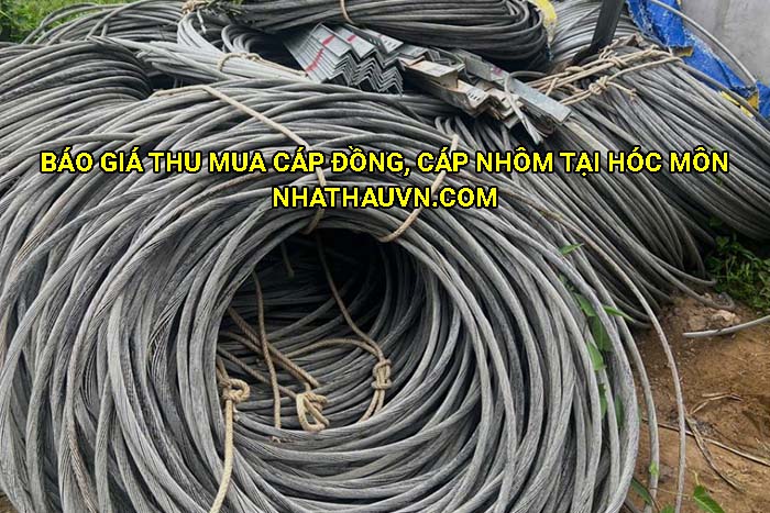 Báo giá thu mua cáp đồng, cáp nhôm tại Hóc Môn