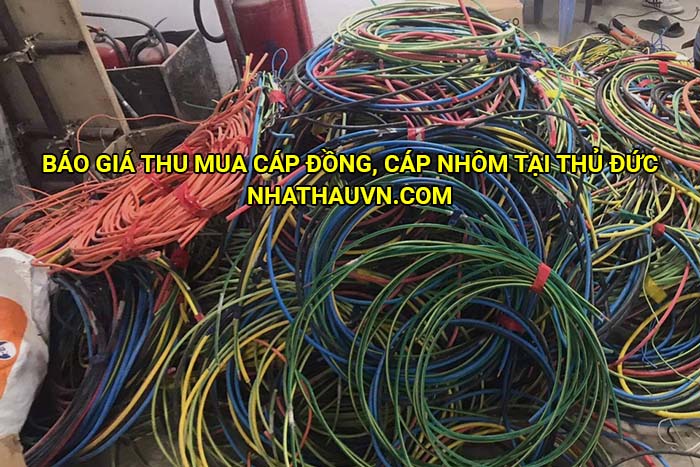 Báo giá thu mua cáp đồng, cáp nhôm tại Thủ Đức