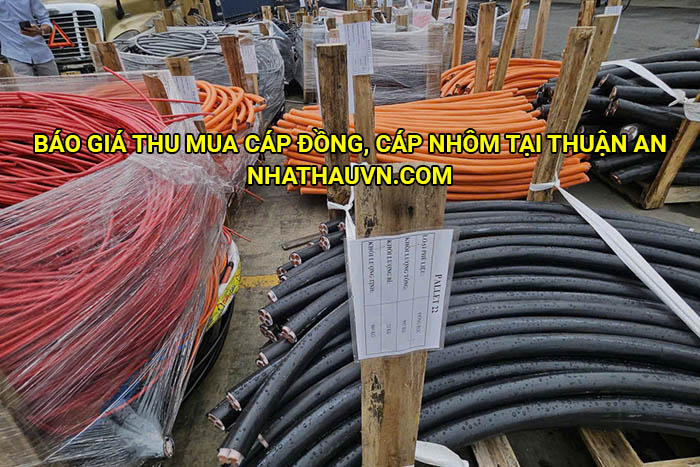 Báo giá thu mua cáp đồng, cáp nhôm tại Thuận An
