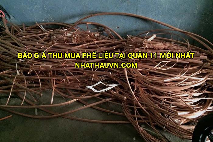 Báo giá thu mua phế liệu tại Quận 11 mới nhất