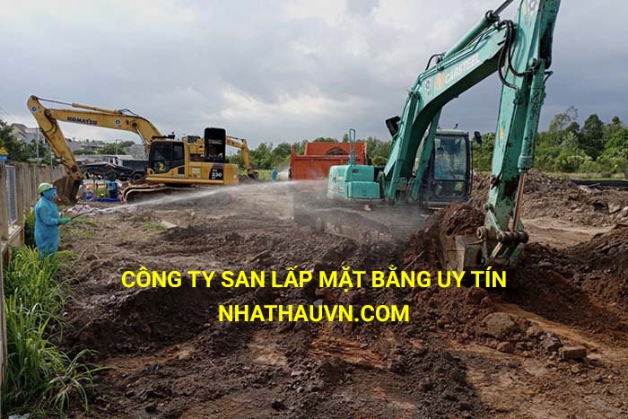 Công ty san lấp mặt bằng uy tín