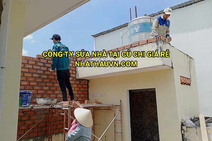 Công ty sửa nhà tại Củ Chi giá rẻ