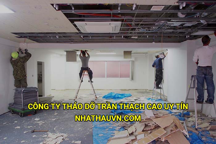 Công ty tháo dỡ trần thạch cao uy tín
