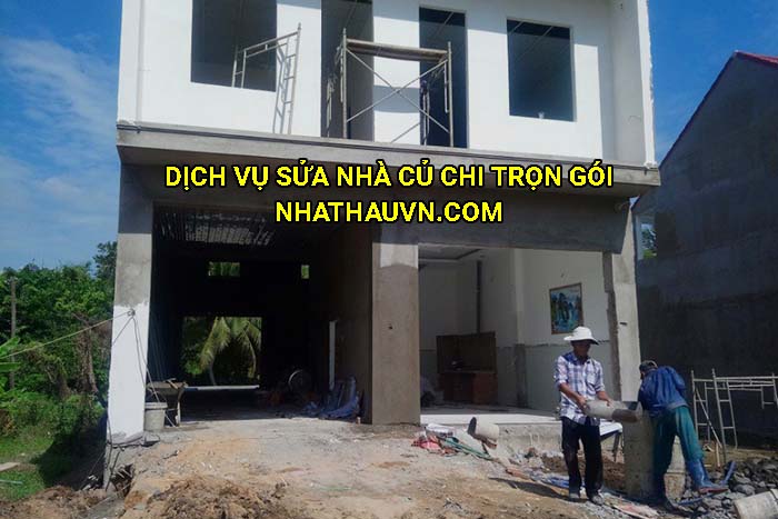 Dịch vụ sửa nhà Củ Chi trọn gói