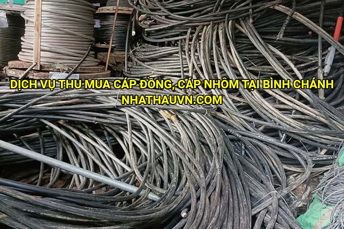 Dịch vụ thu mua cáp đồng, cáp nhôm tại Bình Chánh