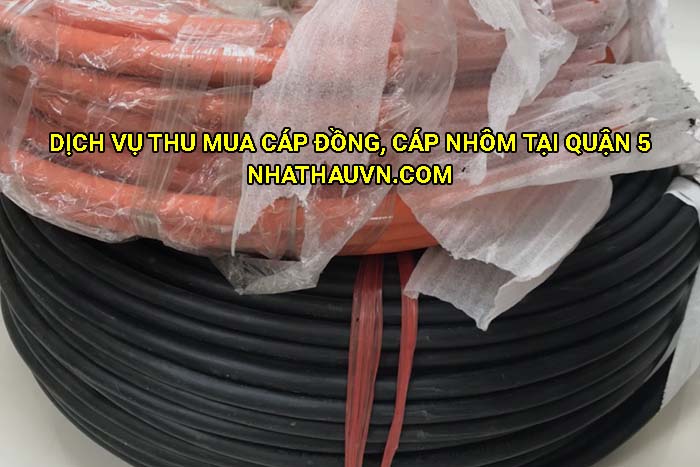 Dịch vụ thu mua cáp đồng, cáp nhôm tại Quận 5