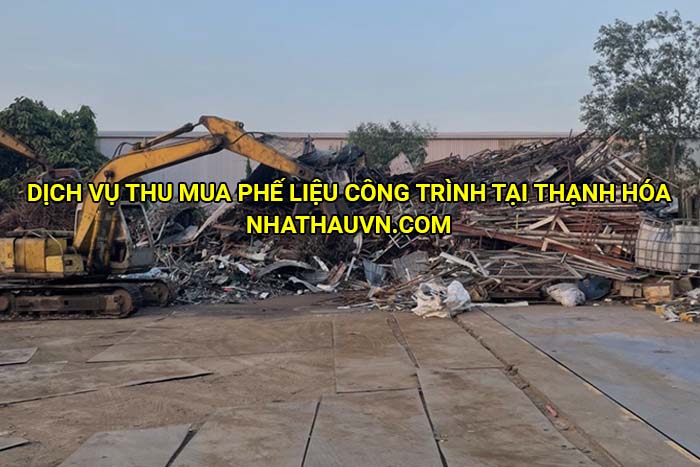Dịch vụ thu mua phế liệu công trình tại Thạnh Hóa