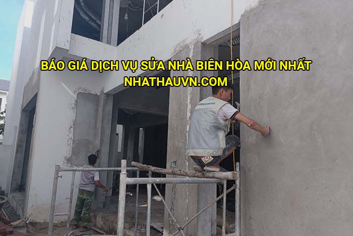 Báo giá dịch vụ sửa nhà Biên Hòa mới nhất