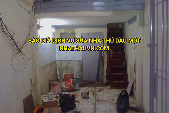 Báo giá dịch vụ sửa nhà Thủ Dầu Một