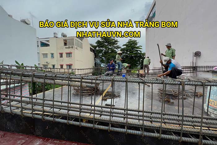 Báo giá dịch vụ sửa nhà Trảng Bom
