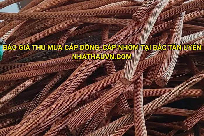 Báo giá thu mua cáp đồng, cáp nhôm tại Bắc Tân Uyên