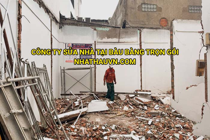 Công ty sửa nhà tại Bàu Bàng trọn gói