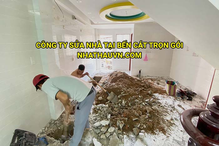 Công ty sửa nhà tại Bến Cát trọn gói