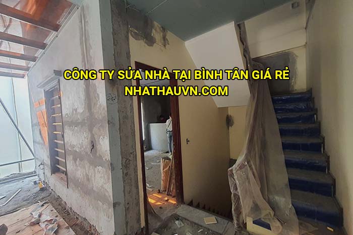 Công ty sửa nhà tại Bình Tân giá rẻ