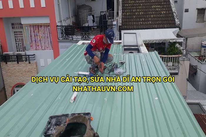 Dịch vụ cải tạo, sửa nhà Dĩ An trọn gói