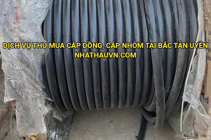 Dịch vụ thu mua cáp đồng, cáp nhôm tại Bắc Tân Uyên