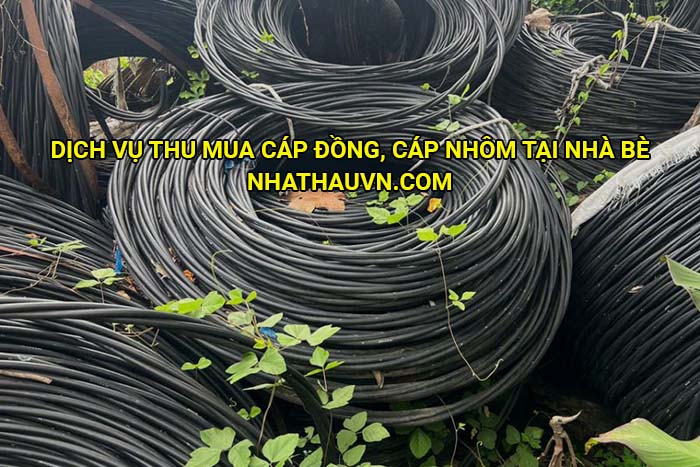 Dịch vụ thu mua cáp đồng, cáp nhôm tại Nhà Bè