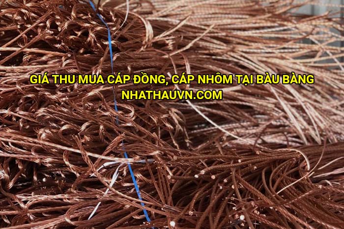 Giá thu mua cáp đồng, cáp nhôm tại Bàu Bàng