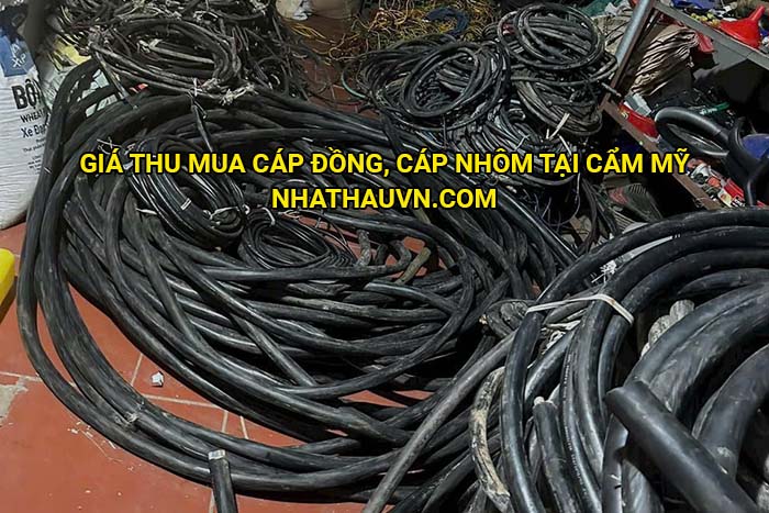 Giá thu mua cáp đồng, cáp nhôm tại Cẩm Mỹ