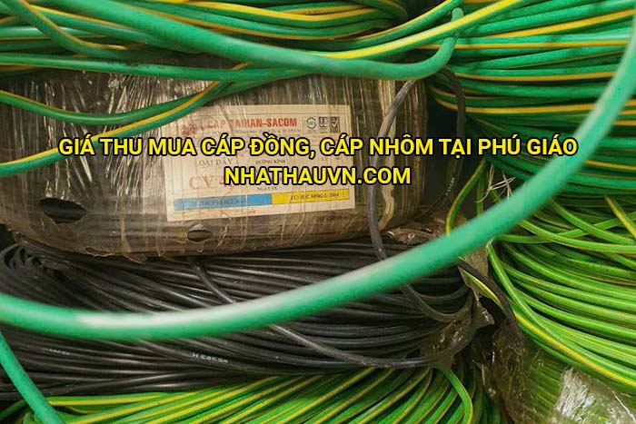 Giá thu mua cáp đồng, cáp nhôm tại Phú Giáo