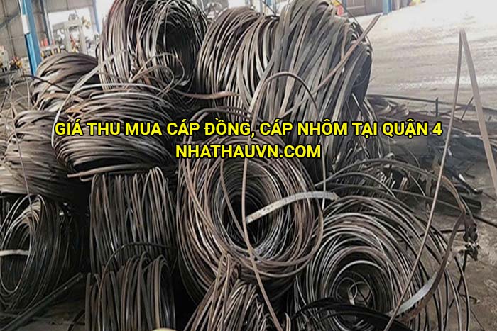 Giá thu mua cáp đồng, cáp nhôm tại Quận 4