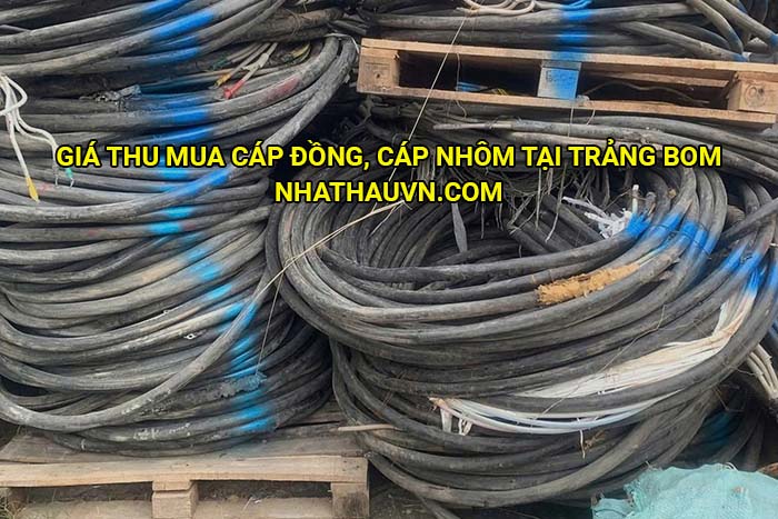 Giá thu mua cáp đồng, cáp nhôm tại Trảng Bom